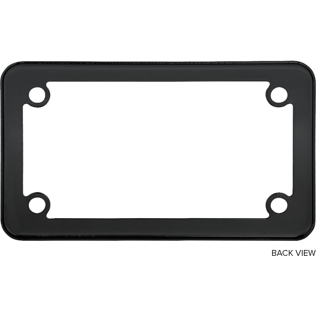 Marco de Placa de Licencia para Motocicleta GG Gran General 60394 Negro Mate