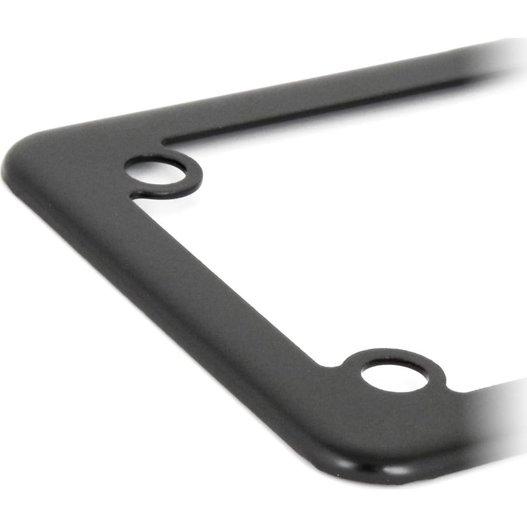 Marco de Placa de Licencia para Motocicleta GG Gran General 60394 Negro Mate