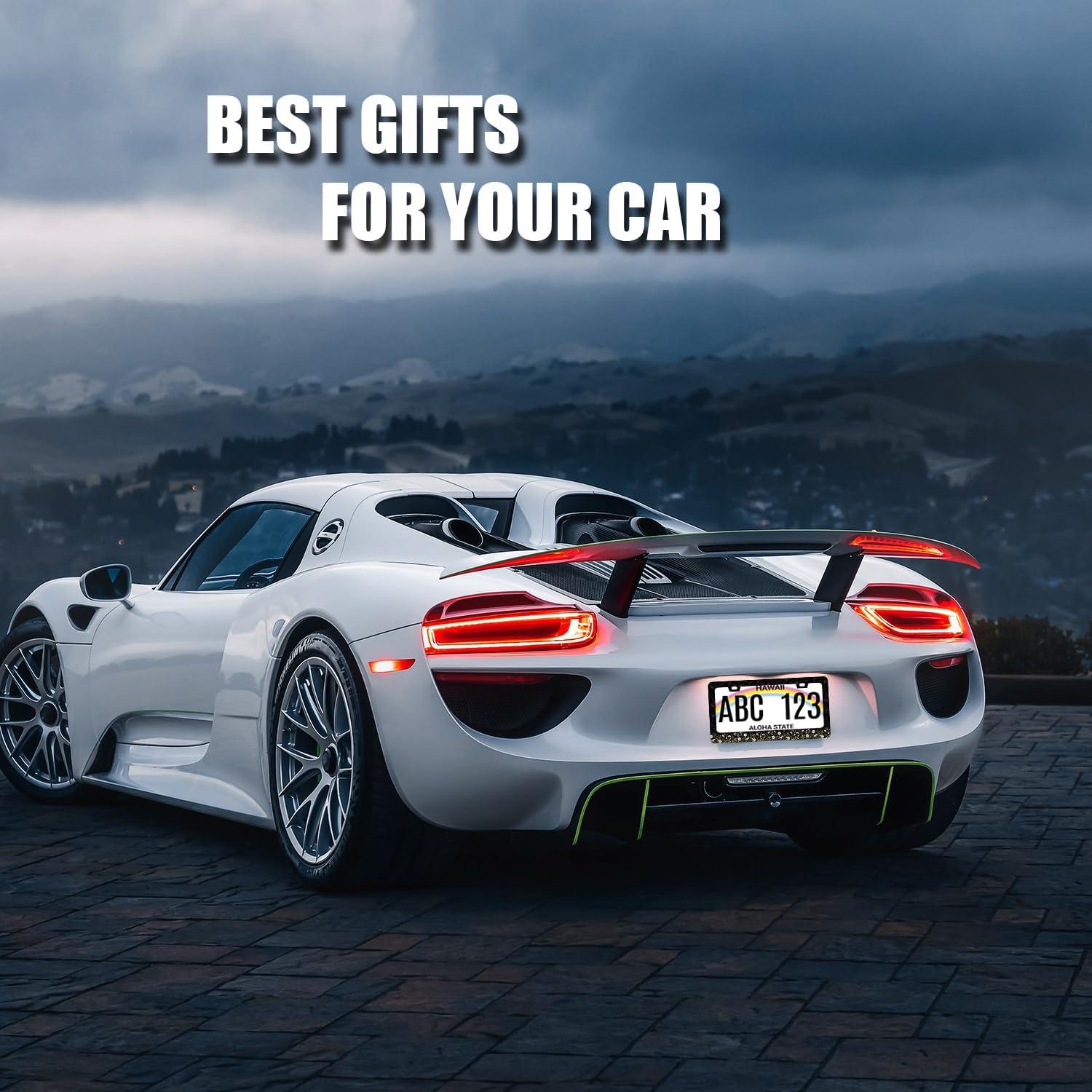 Marco de Placa de Licencia Floral RNKATIH 30.99cm x 15.75cm