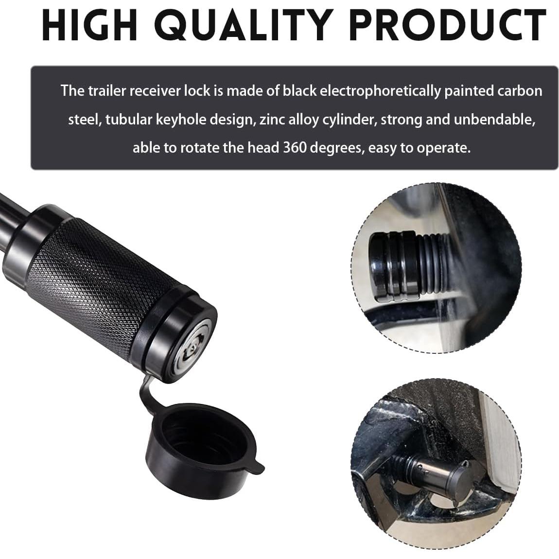 Bloqueo Antirrobo de Receptor de Enganche Ohleats 5/8"