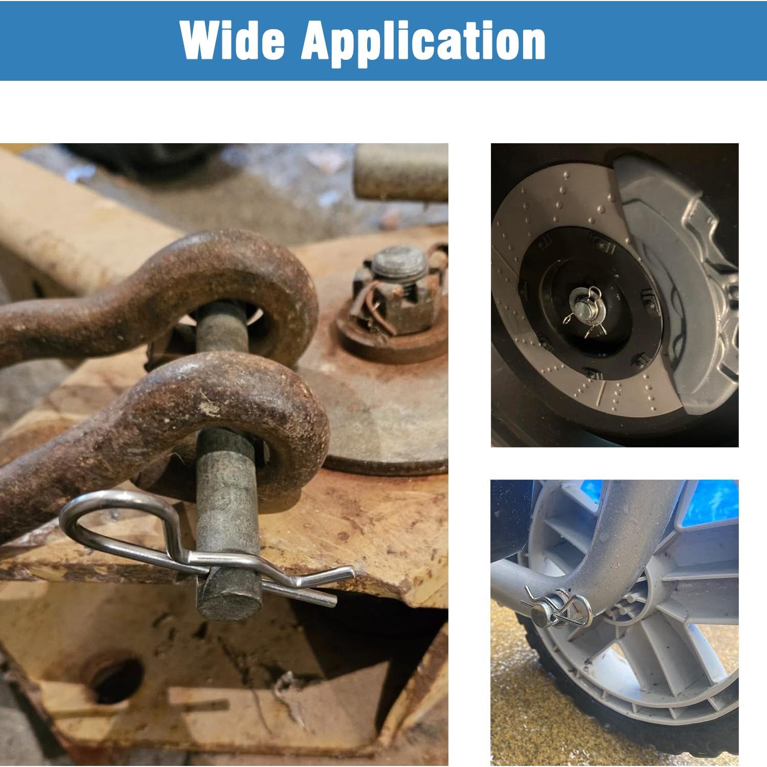 16 Pasadores de Enganche R Clips ALLWIN M3x65mm Alta Resistencia