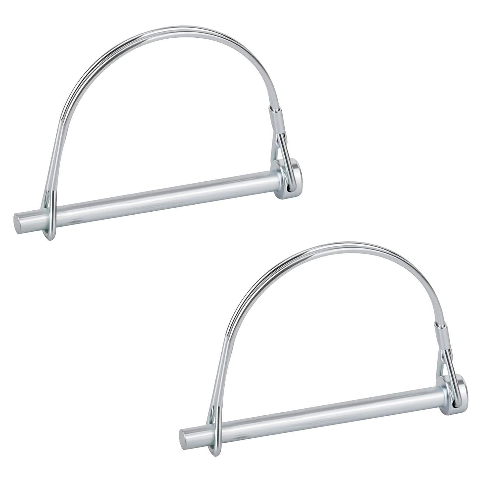 Pasador de Enganche de Remolque BOXOB 2 Pcs Acero 86mm