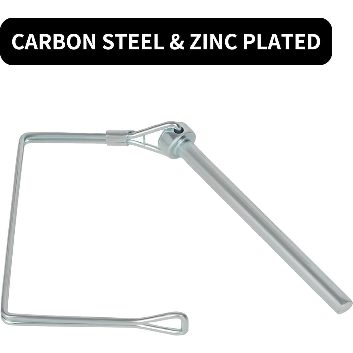 Pasador de Acoplador de Remolque YOLMOOAT 6.3mm x 80mm