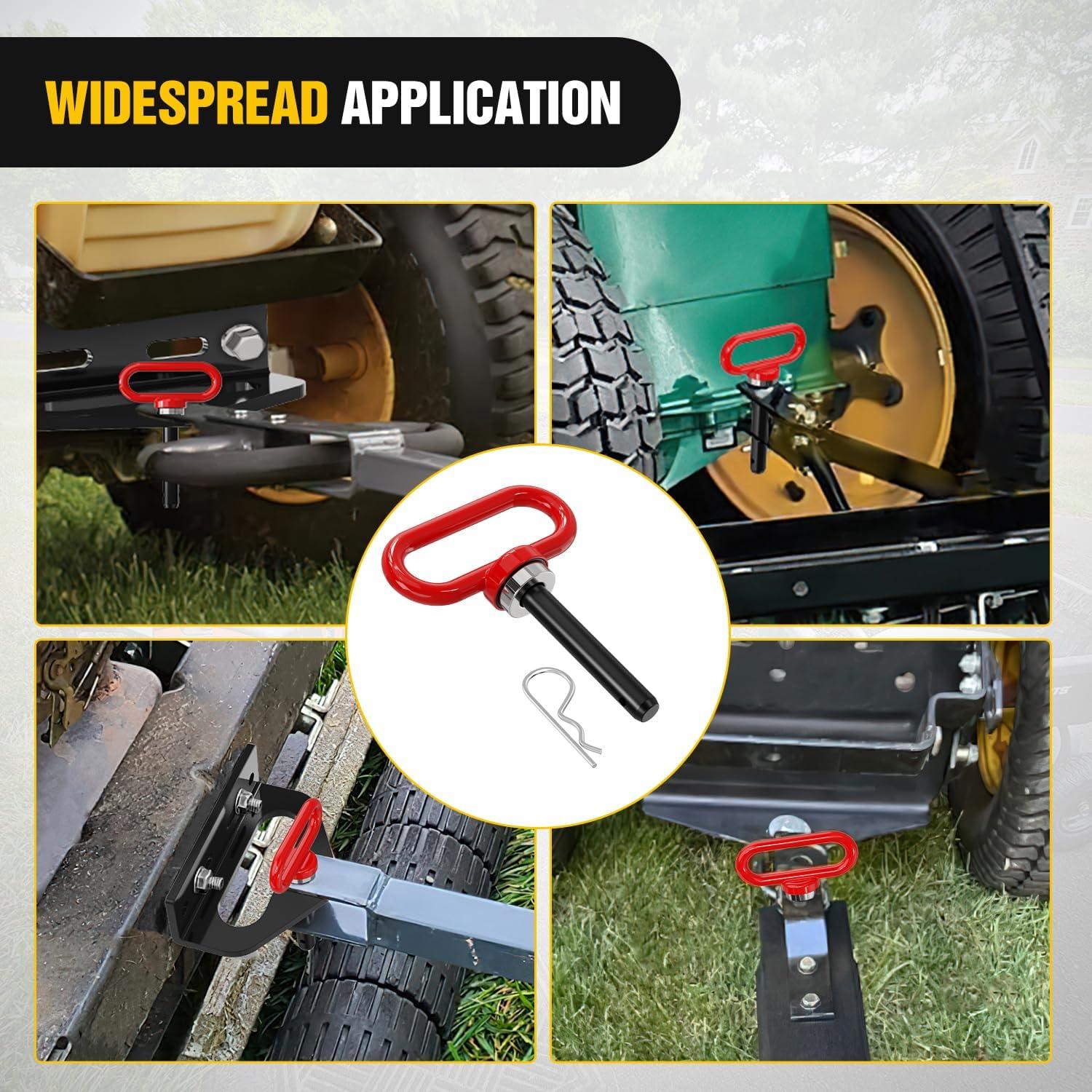 Pasador de Remolque Magnético Nilight 1/2" Rojo 680kg