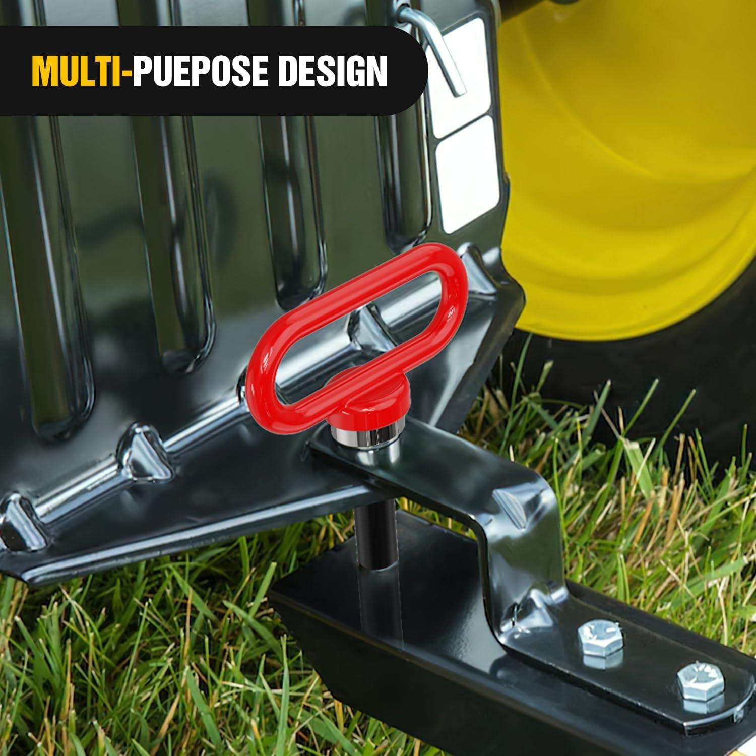 Pasador de Remolque Magnético Nilight 1/2" Rojo 680kg