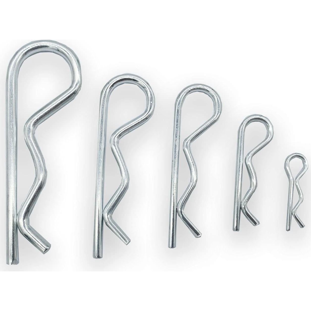 Juego de 38 Pasadores de Retención R Clips Yoliko - 5 Tamaños