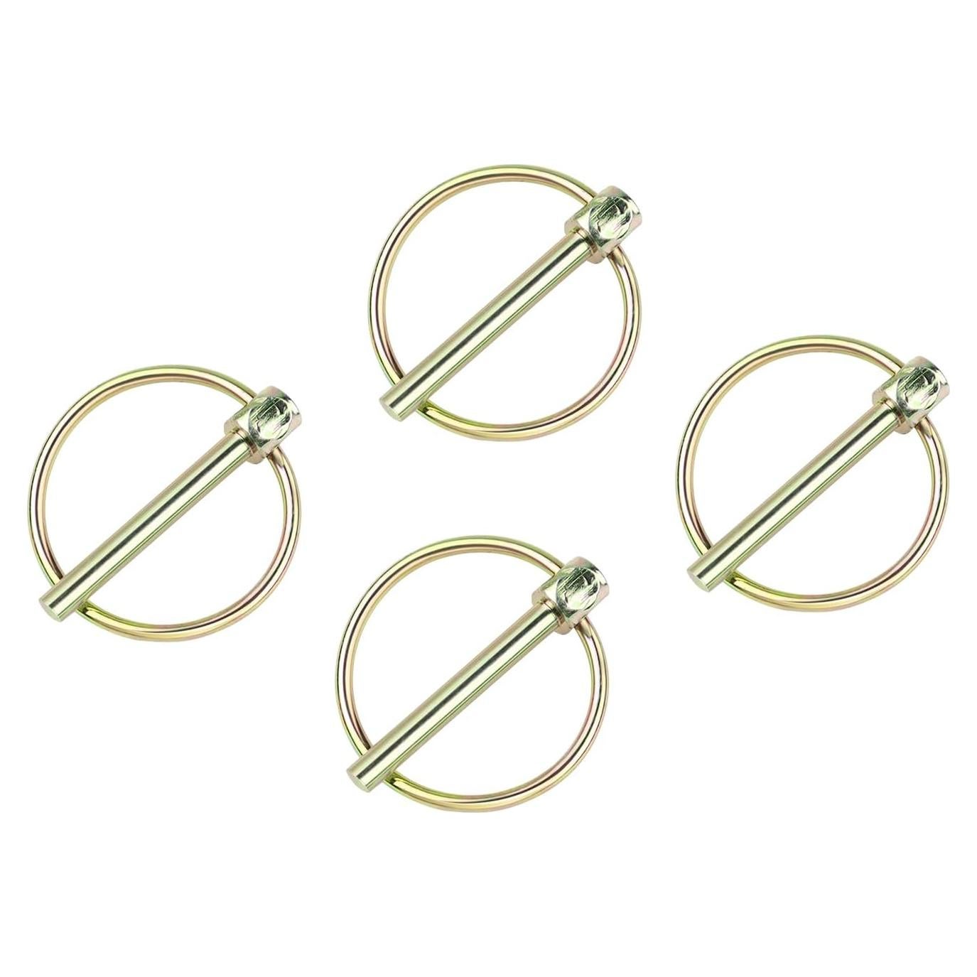 Pasadores de Seguridad Pesados Yuntop 4 Pcs Acero Inoxidable 4.5 mm x 36 mm