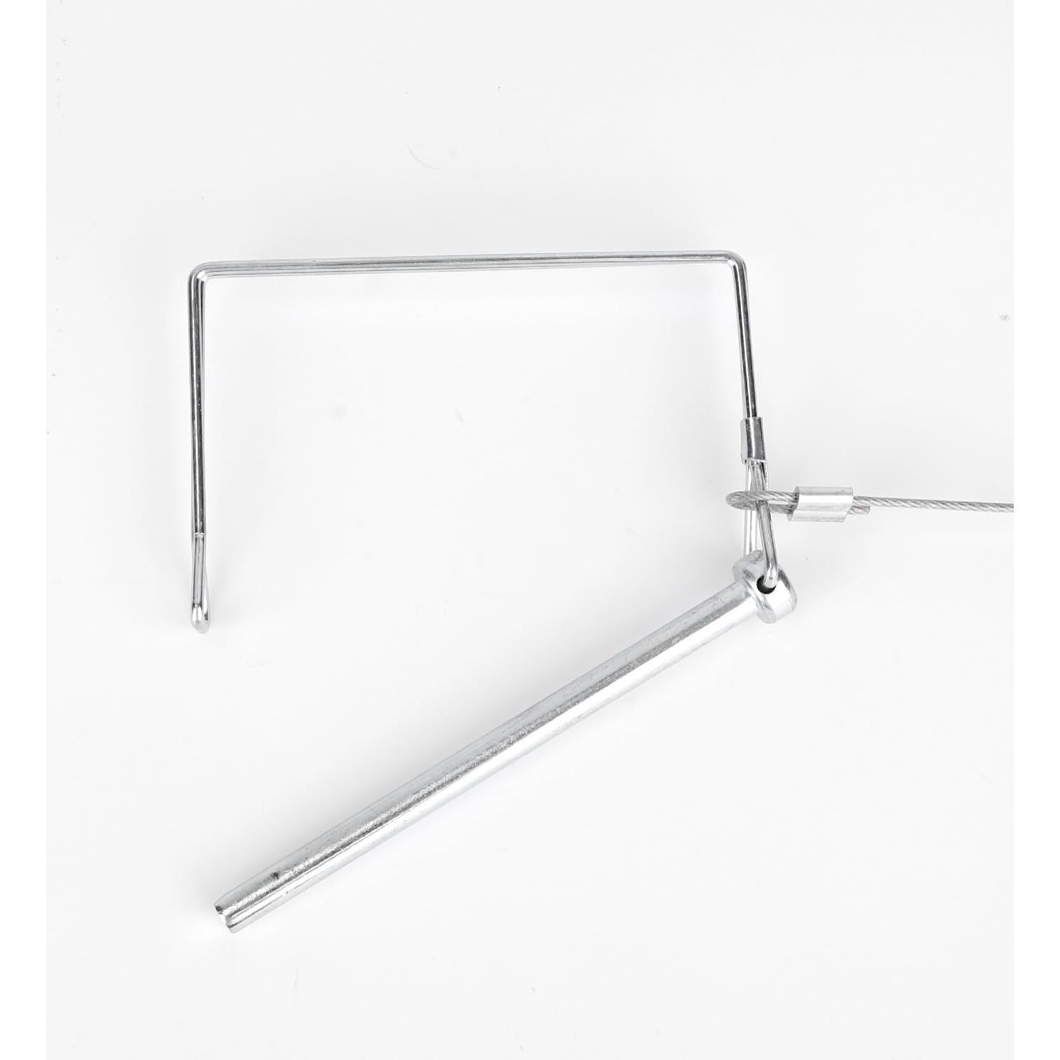 4 Pasadores de Enganche Cuadrados BOXOB I17025 con Anillo Antipérdida