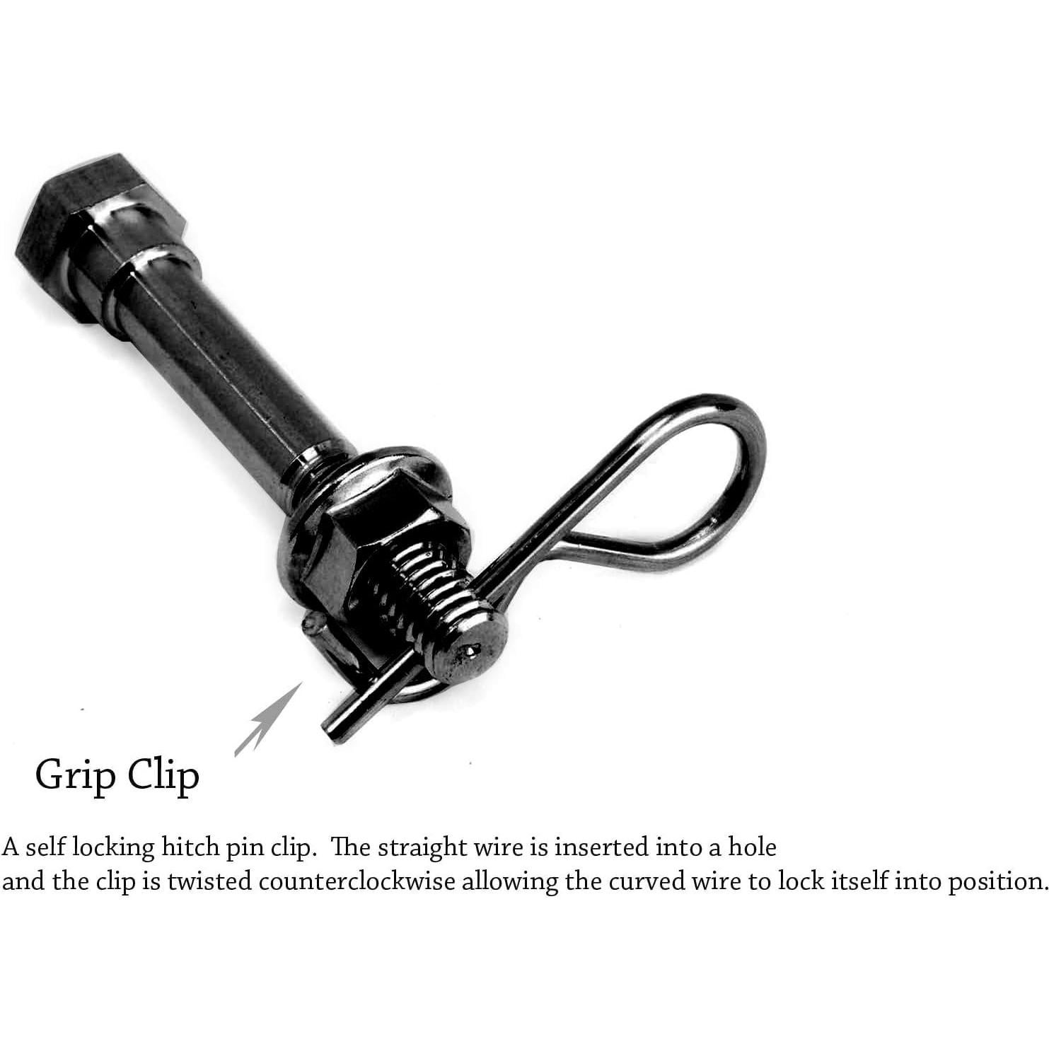 Perno de Enganche Antivibración eVerHITCH 5.08 cm Acero Inoxidable