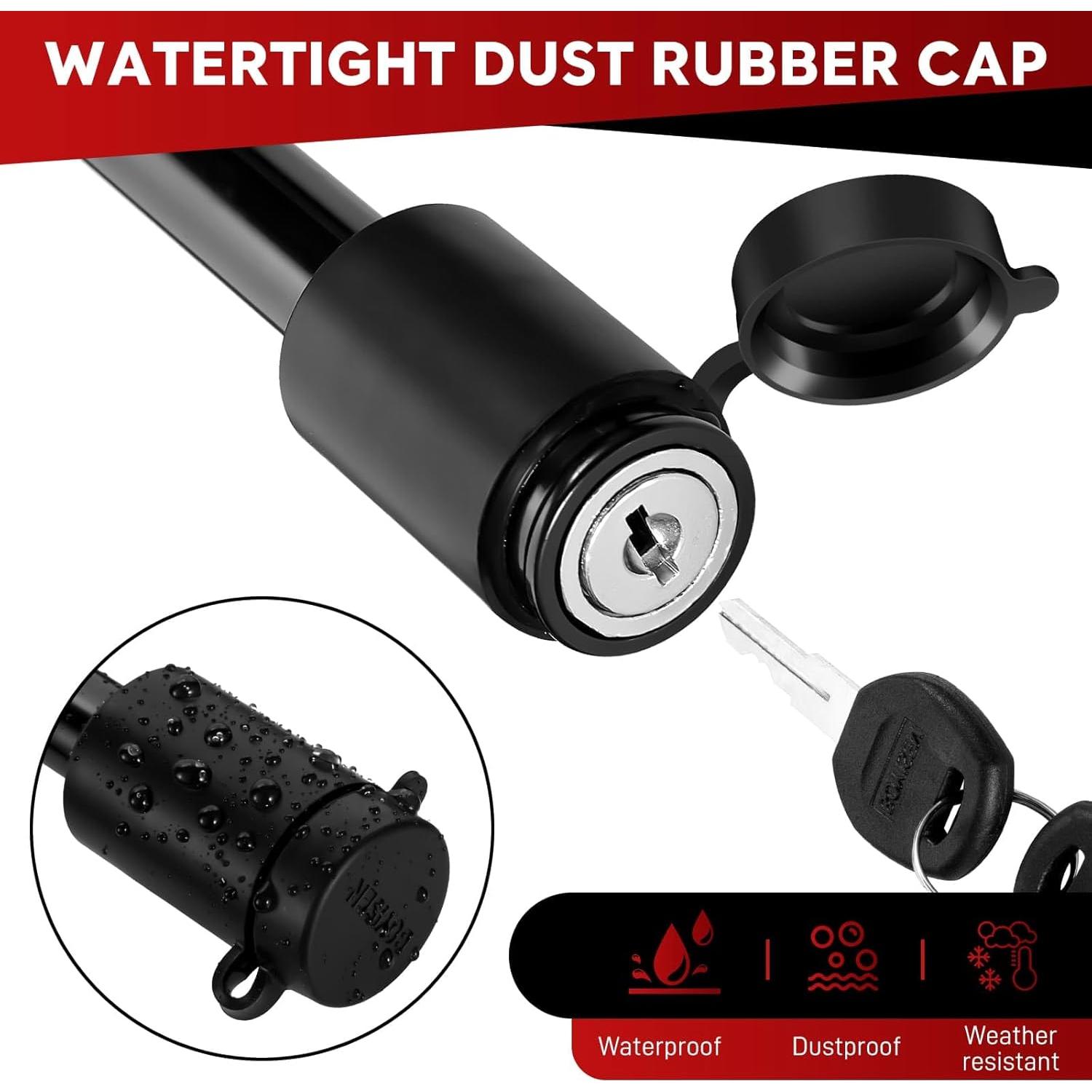 Cerradura de Pasador de Enganche BOYISEN 2" Antirrobo con 2 Llaves