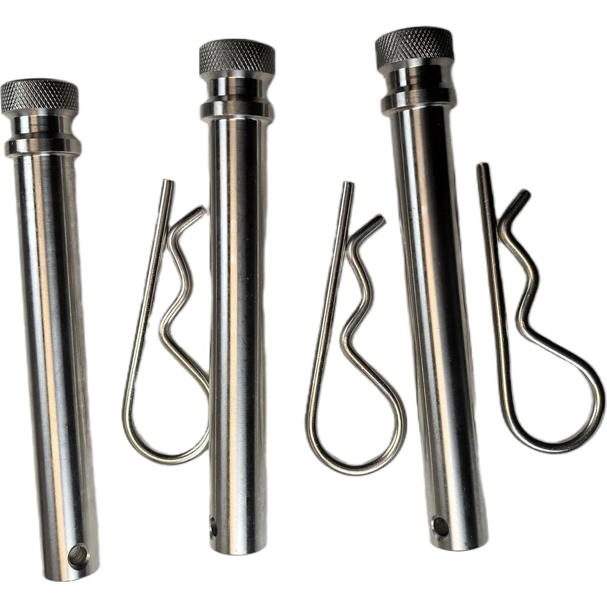 Paquete de 3 pines de enganche de remolque ZOROLE 1.59 cm