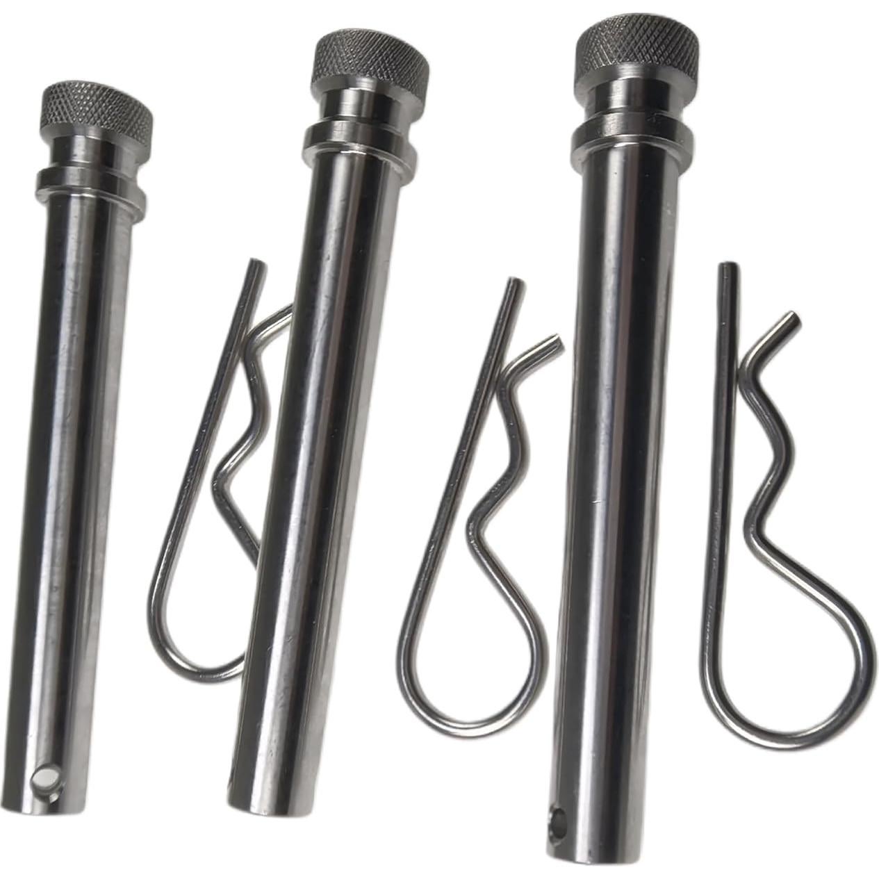 Paquete de 3 pines de enganche de remolque ZOROLE 1.59 cm