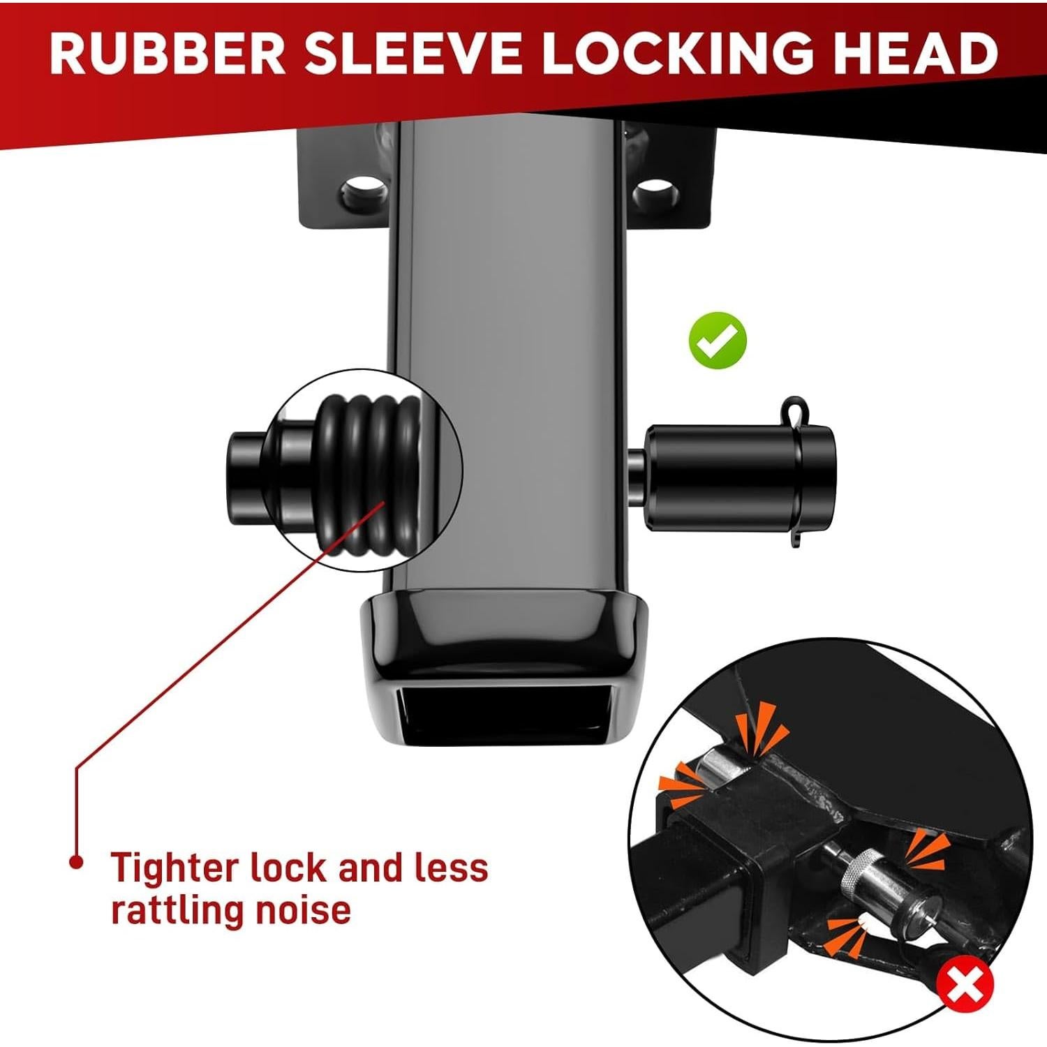 Cerradura de Pasador de Enganche BOYISEN 5/8" Acero Alta Resistencia