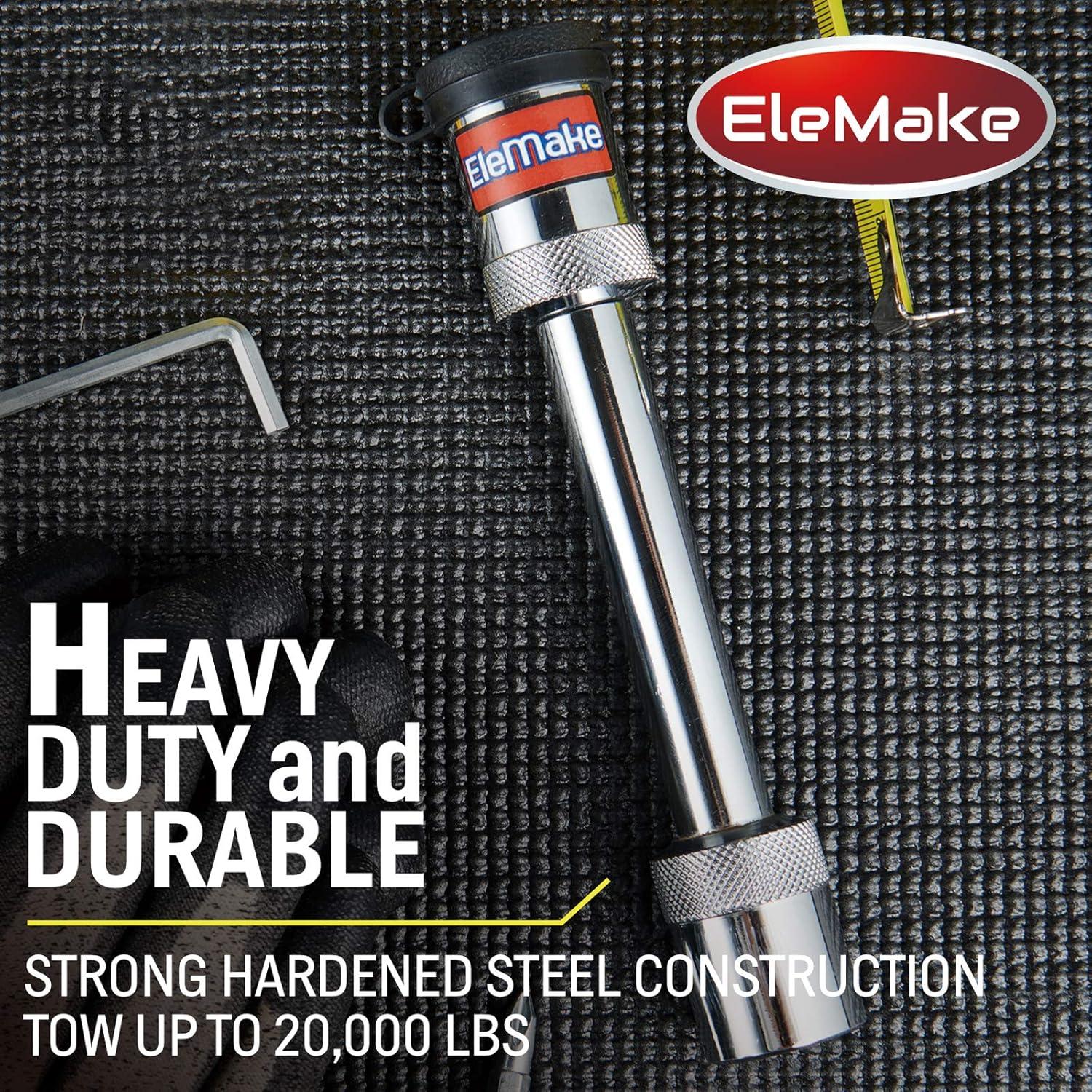 Cerradura de enganche de remolque Elemake 15.88 mm alta seguridad