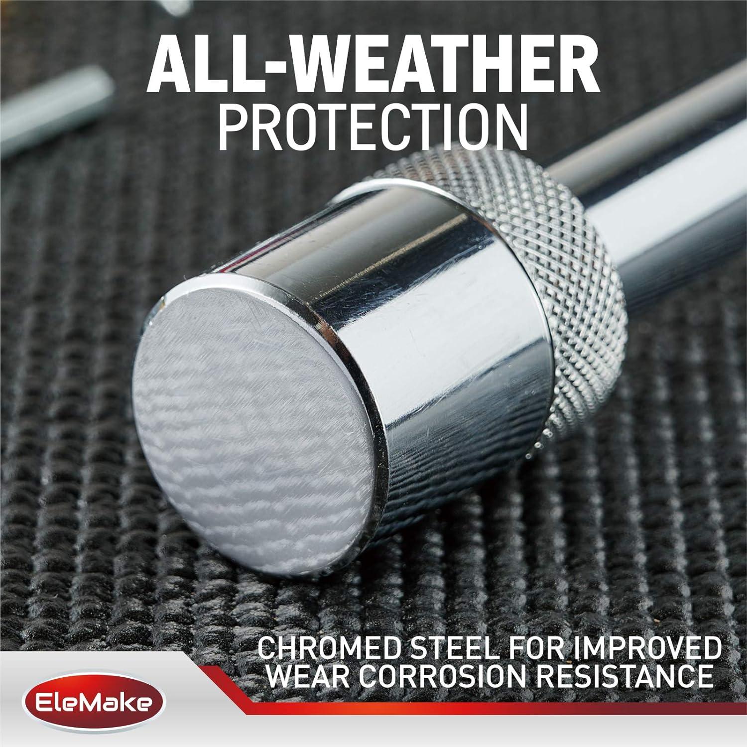 Cerradura de enganche de remolque Elemake 15.88 mm alta seguridad