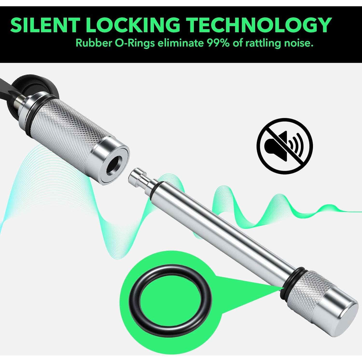 Cerrojo de Remolque GAFONAXDRI 4" Antirrobo para Clase III/IV