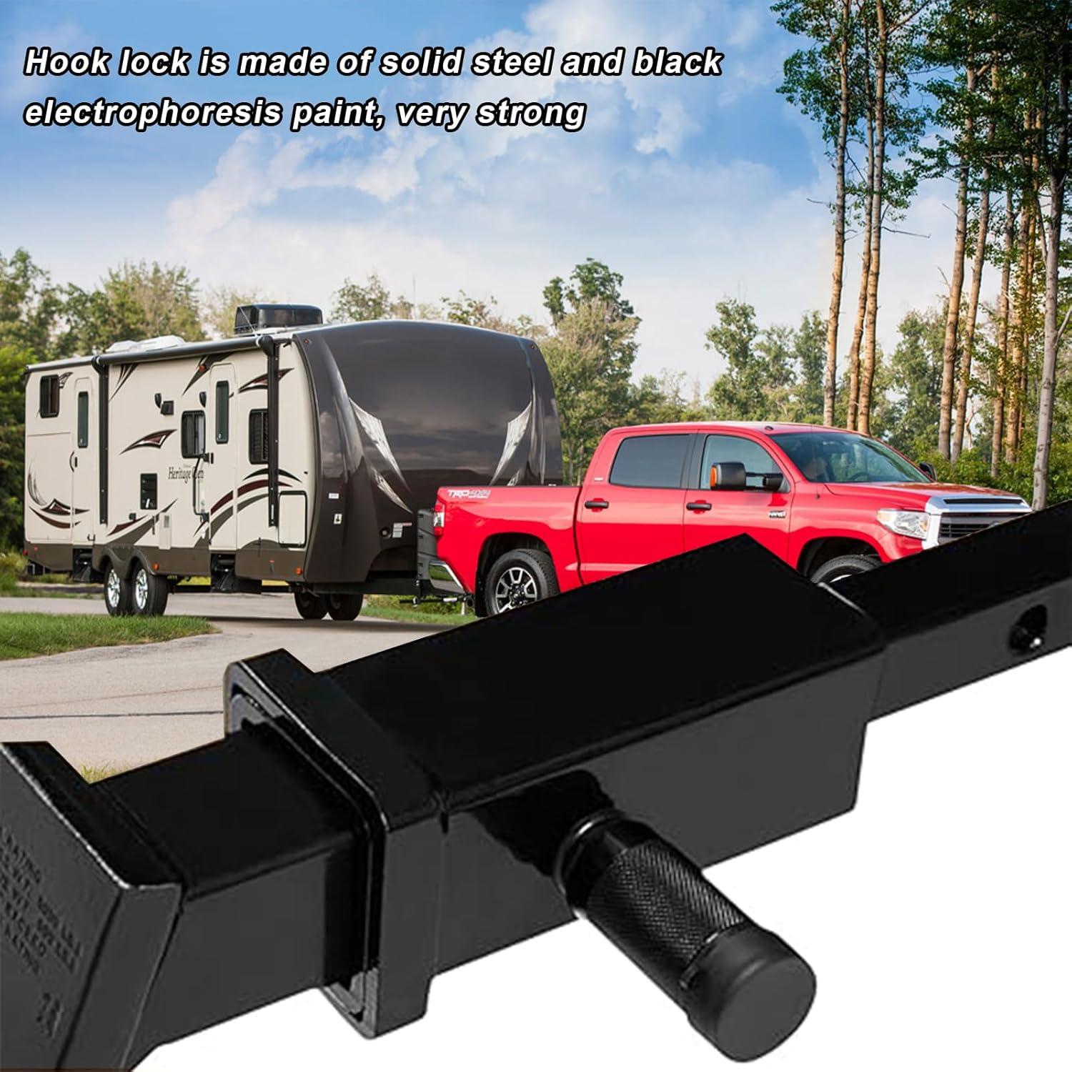 Cerradura de receptor de enganche MUQIDA 5/8" antirrobo