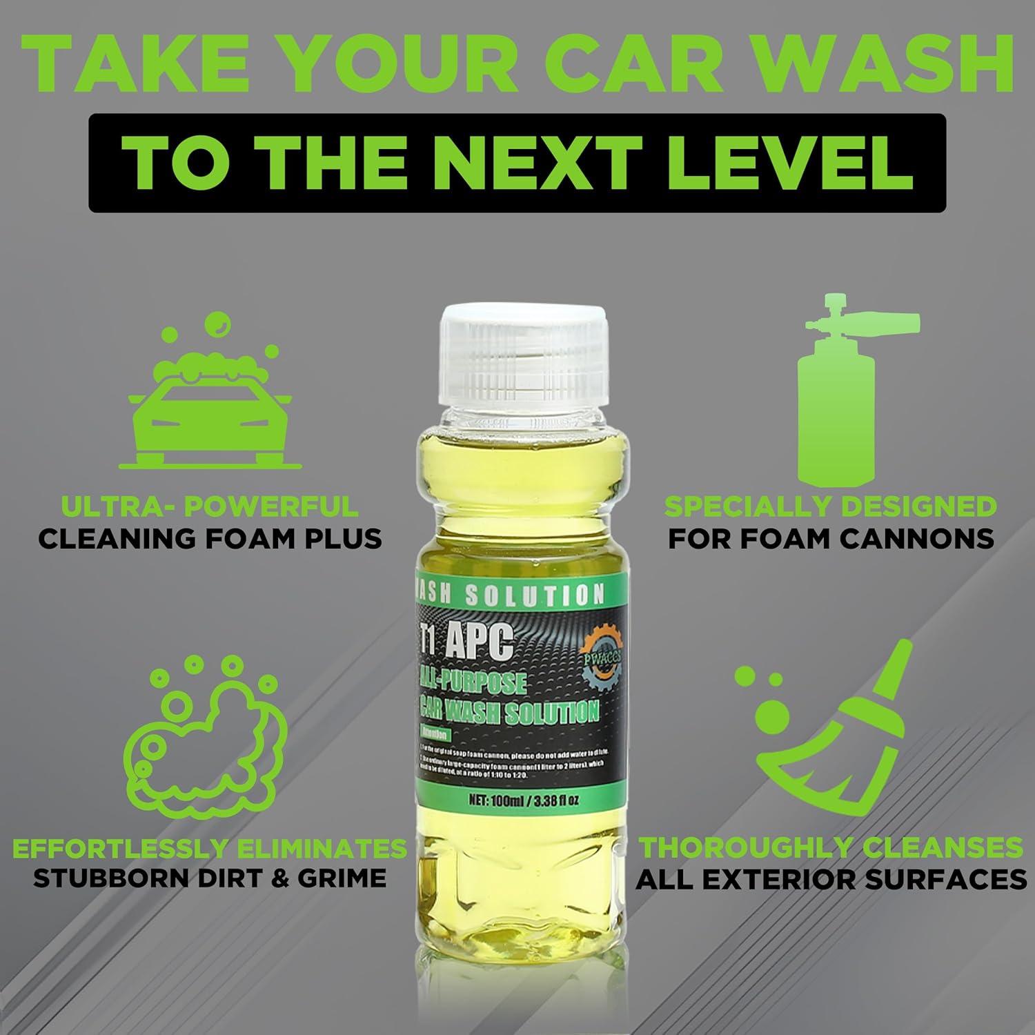 Kit de Cañón de Espuma PWACCS 1.5L para Lavadora a Presión