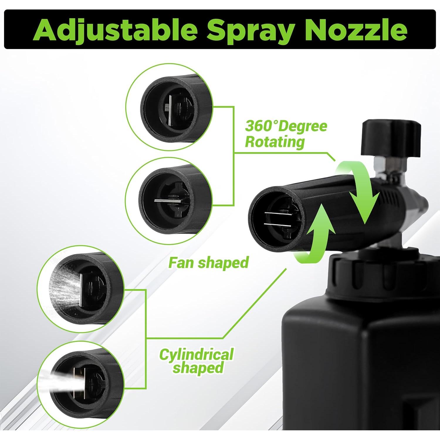 Kit de Cañón de Espuma PWACCS 1.5L para Lavadora a Presión