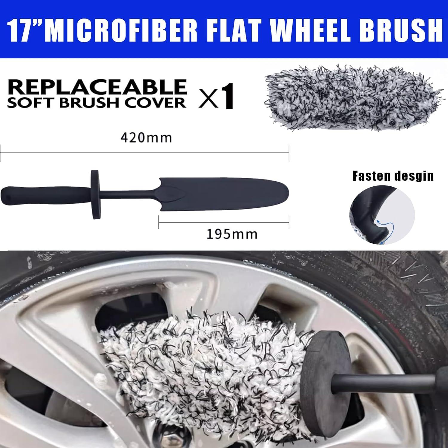 Kit de Lavado de Autos 17PCS TSUNDERE L con Cepillo de 158cm