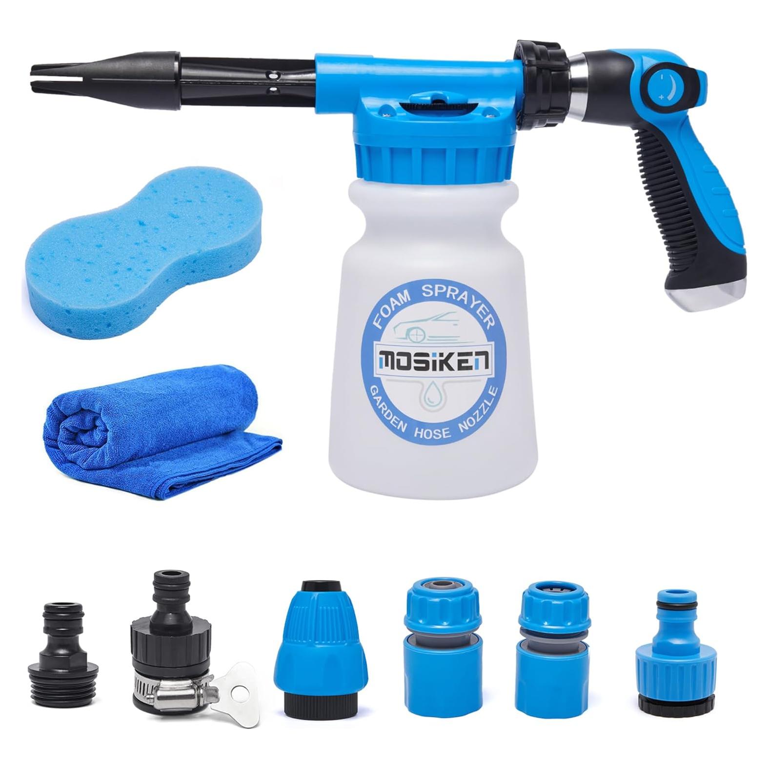 Kit de Rociador de Espuma MOSIKEN para Lavado de Coches 1000ml