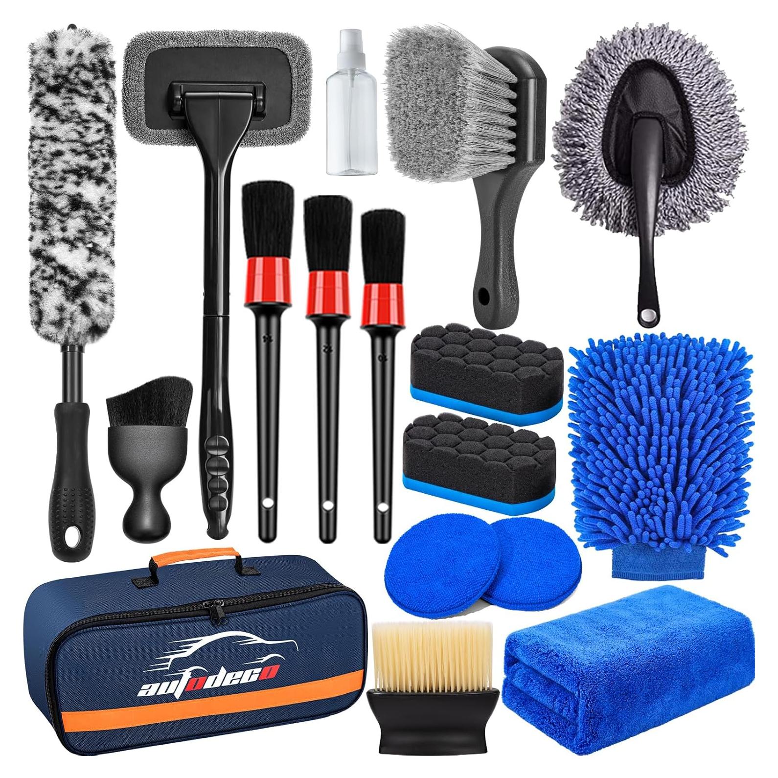 Kit de Detallado de Automóvil AUTODECO 17 Piezas