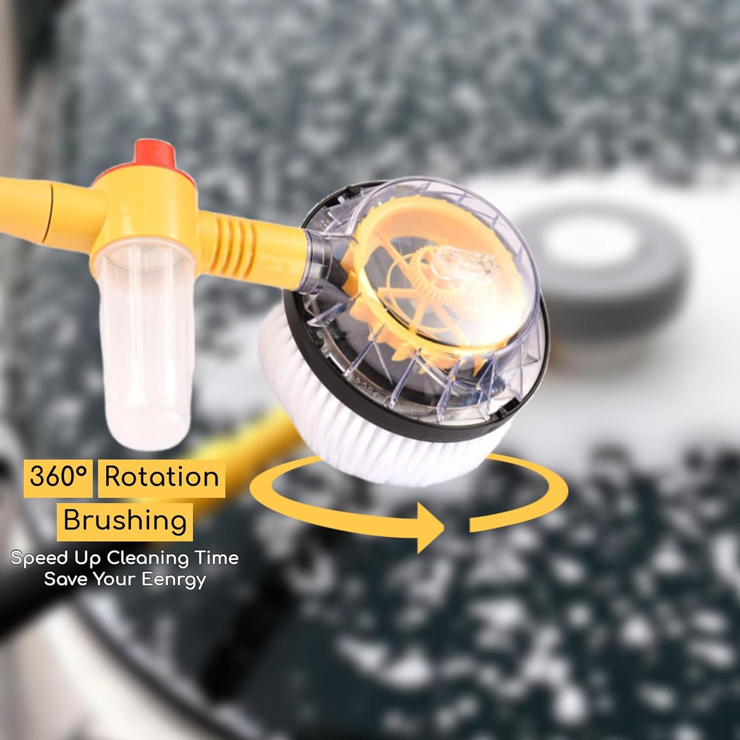 Cepillo de Lavado de Autos KUJOBUY con Dispensador de Jabón