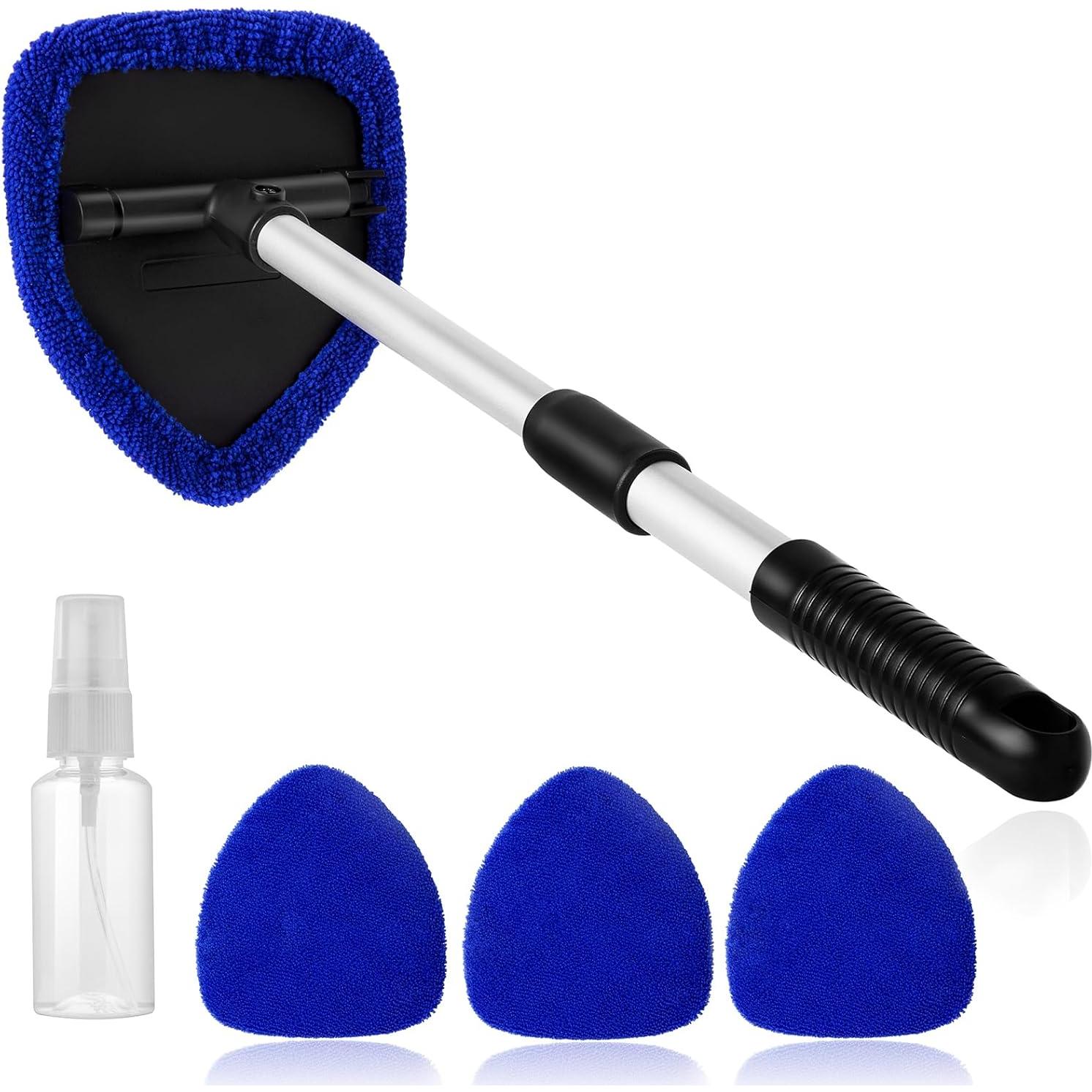 Kit de limpieza de parabrisas Qydipclin 11 piezas con microfibra