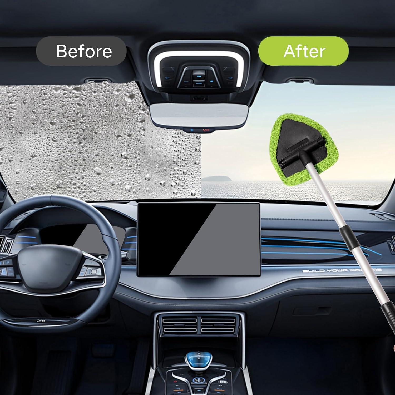 Kit de Limpieza de Parabrisas Qydipclin 10 Piezas Verde