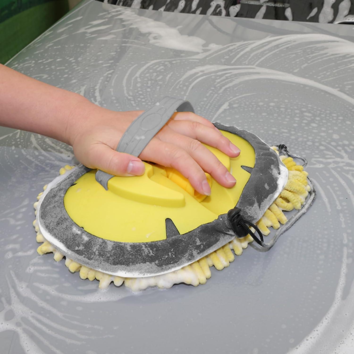 Mopa de Lavado de Autos Opow 25x20 cm Microfibra Suave