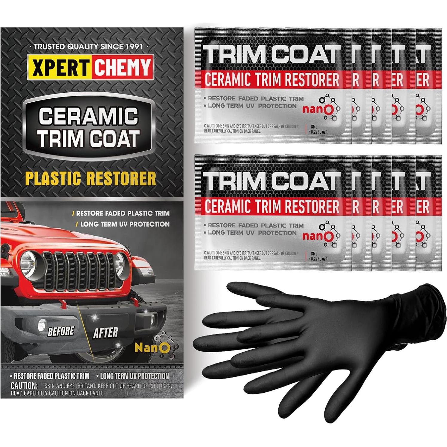 Kit de Recubrimiento Cerámico XPERTCHEMY 10 Toallitas 230 Lavados