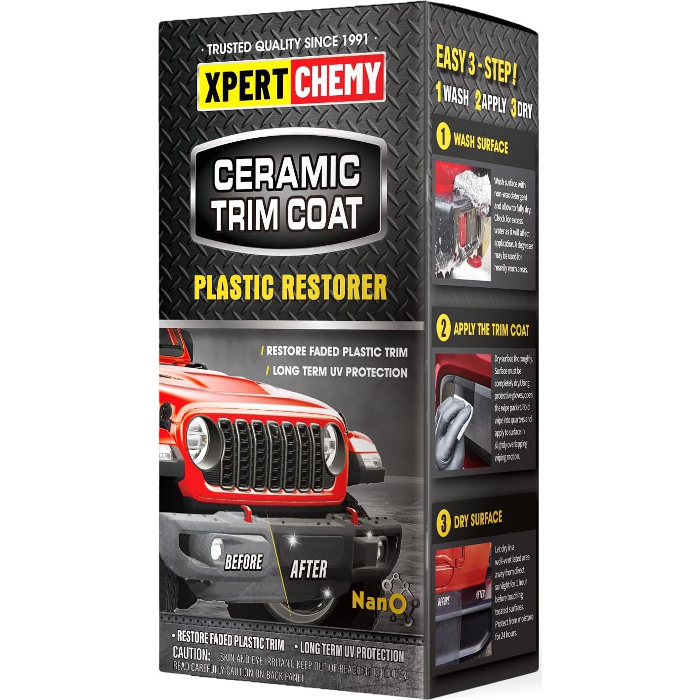 Kit de Recubrimiento Cerámico XPERTCHEMY 10 Toallitas 230 Lavados