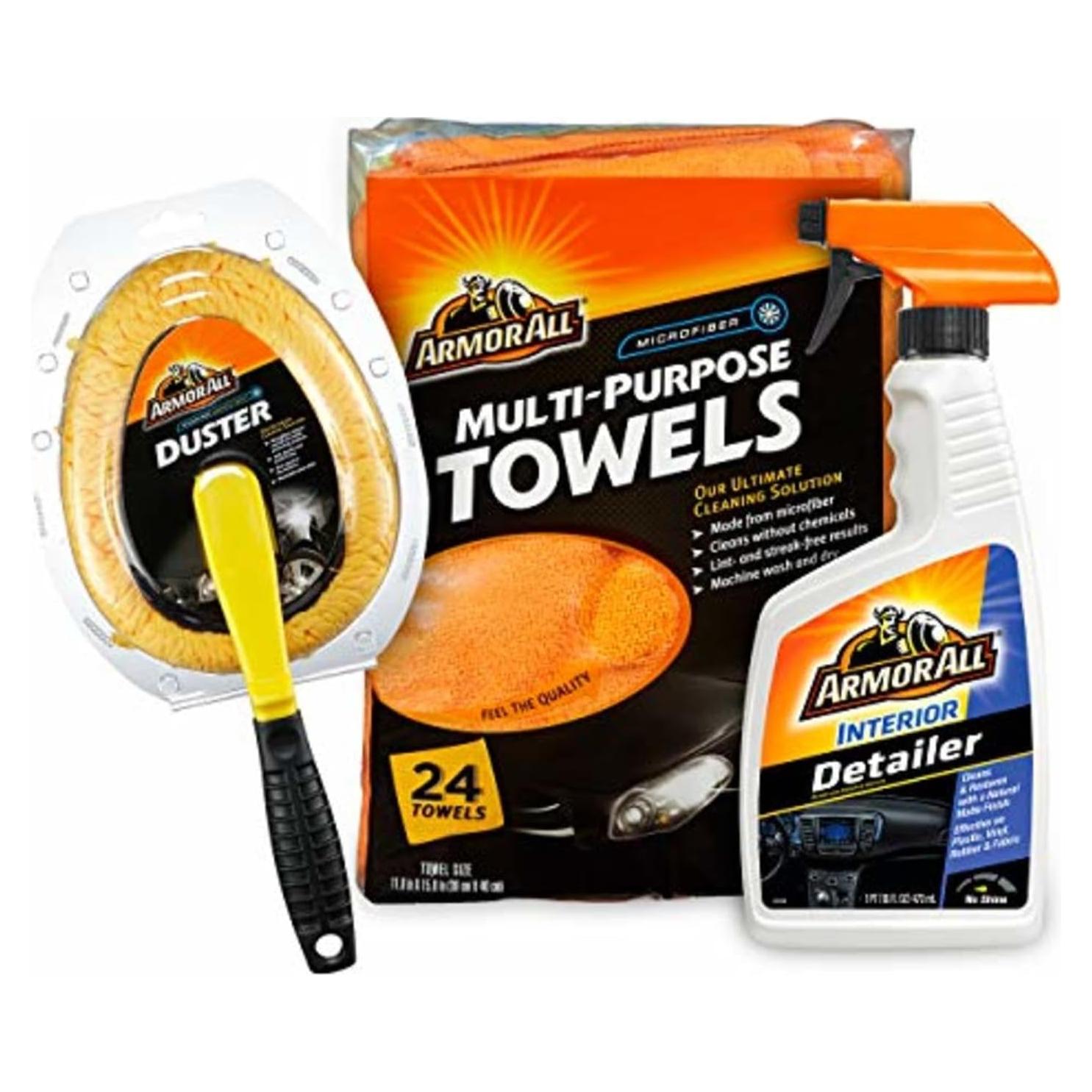 Kit de Limpieza Interior de Auto Armor All - 3 Piezas