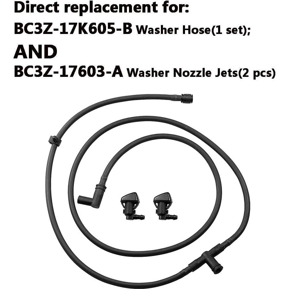 Kit de Manguera y Boquillas Limpiaparabrisas Ford Super Duty 2011-2016