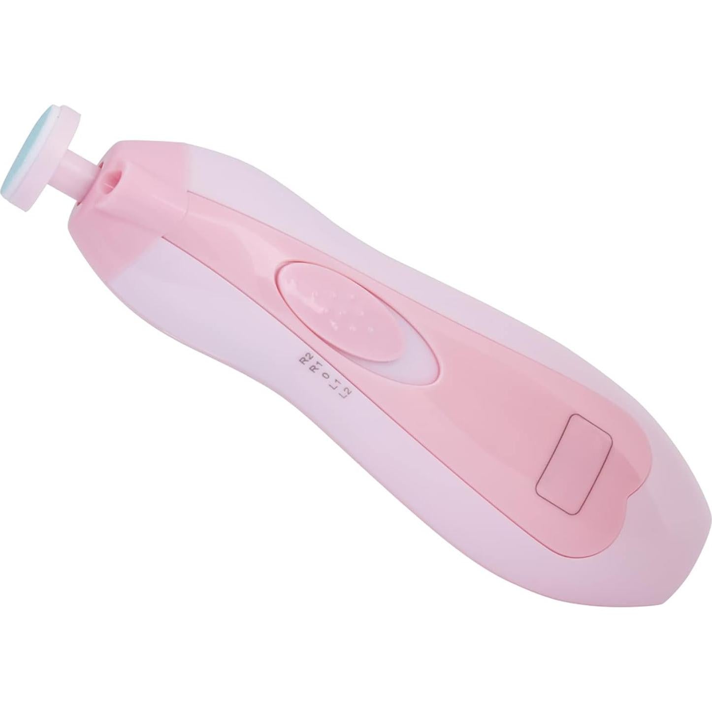 Lima de Uñas Eléctrica para Bebés Keenso 16 en 1 con Luz LED