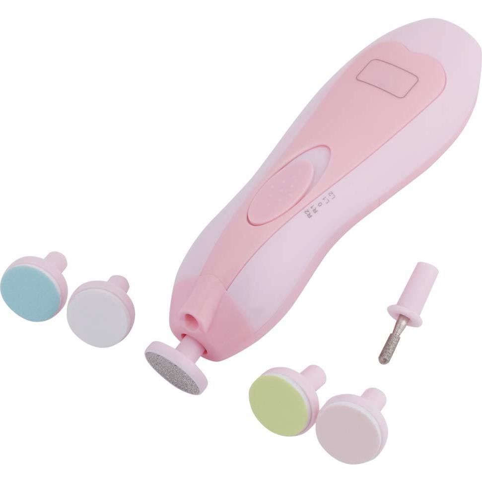 Lima de Uñas Eléctrica para Bebés Keenso 16 en 1 con Luz LED