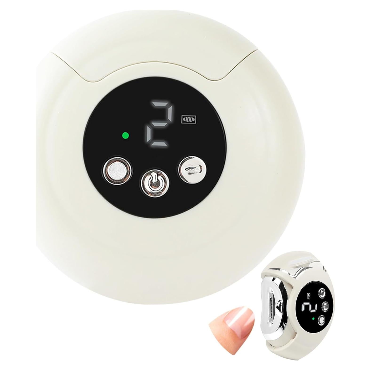 Cortauñas Automático LED VRSCPUMG Recargable 360° Bebés y Adultos