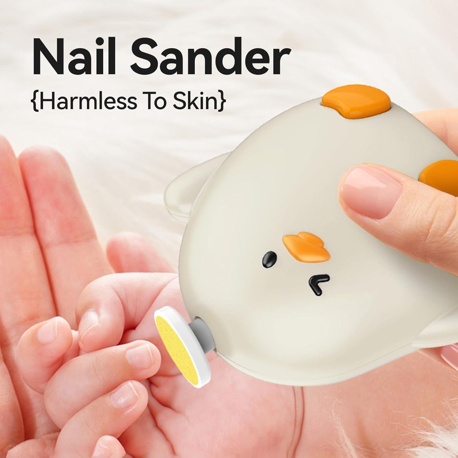 Lima de Uñas Eléctrica GEREFET para Bebés y Adultos - Kit Completo