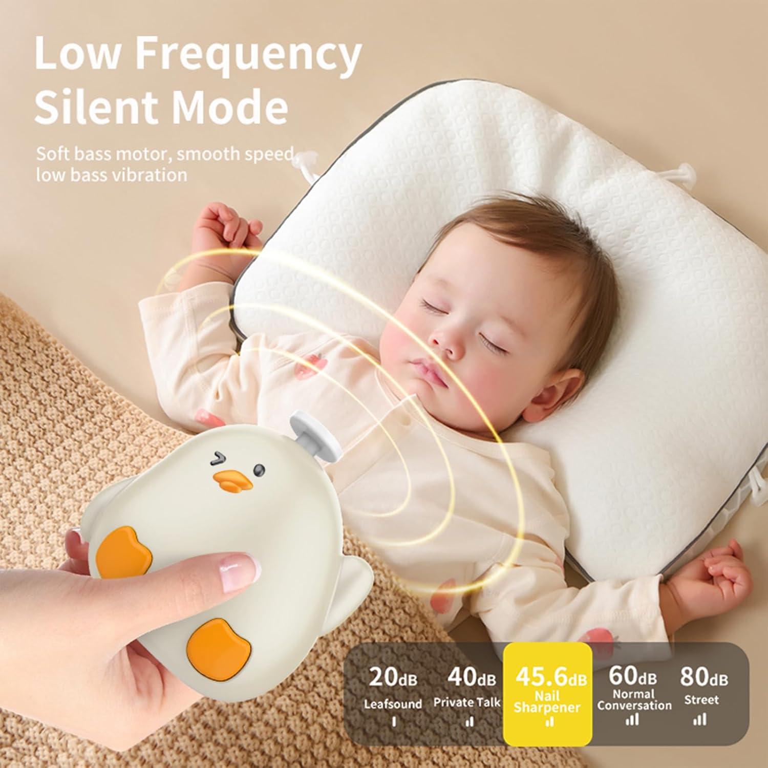 Lima de Uñas Eléctrica GEREFET para Bebés y Adultos - Kit Completo