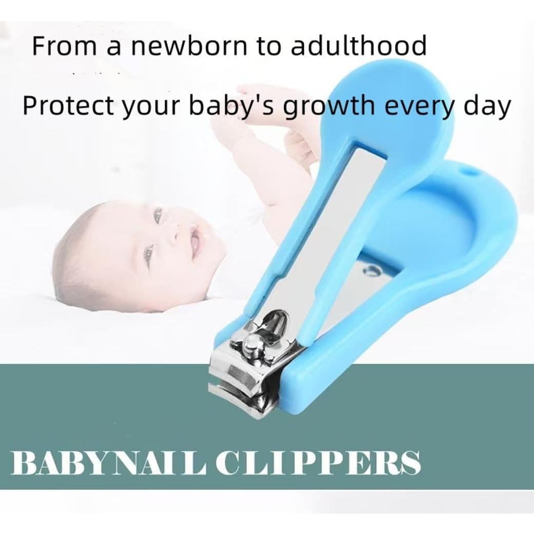 Cortauñas para Bebés XUJINCN - Paquete de 2, Rosa y Azul