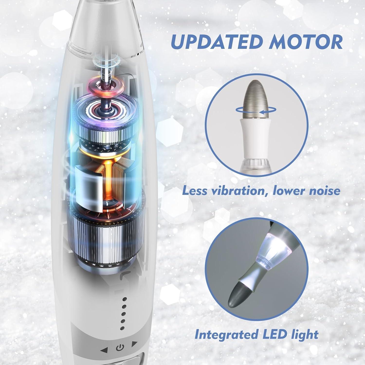 Taladro Eléctrico para Uñas BEAUTURAL con 10 Accesorios