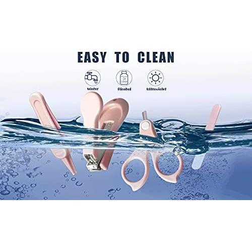 Kit de Cuidado para Bebés DOOGAXOO 4 en 1 Rosa