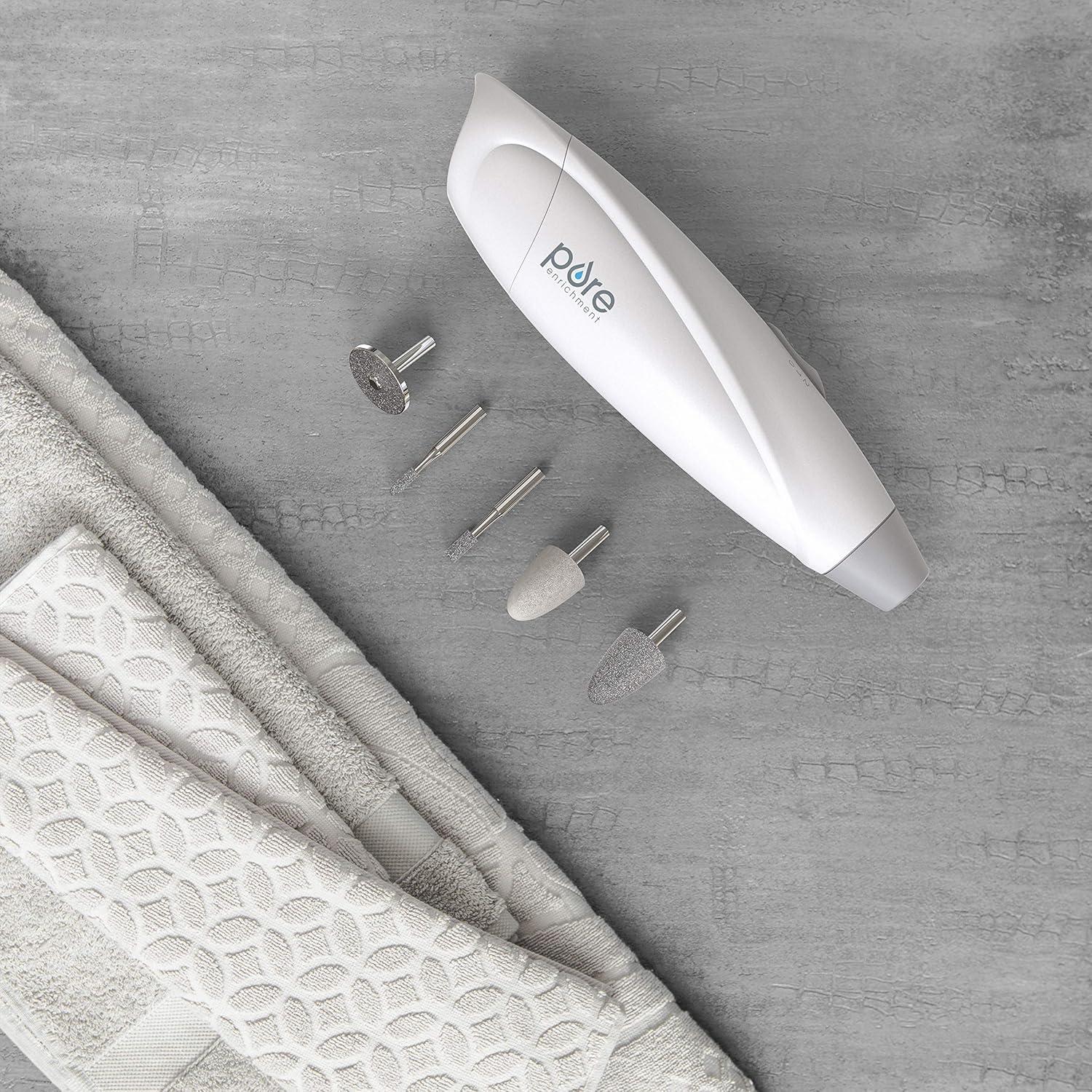 Sistema de Manicura y Pedicura Sin Cable PureNails Express - 5 Accesorios Intercambiables