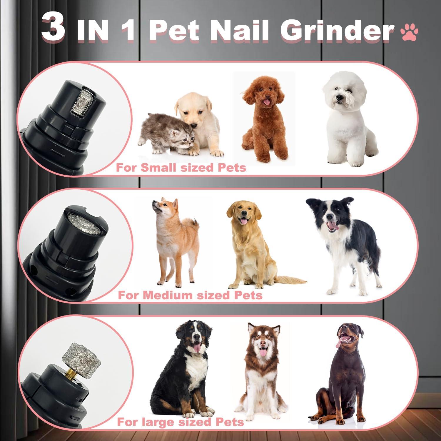 Cortauñas Eléctrico para Mascotas Consss MJQ-1 7500 RPM