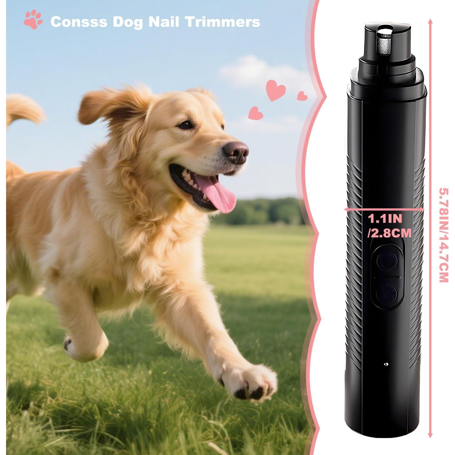 Cortauñas Eléctrico para Mascotas Consss MJQ-1 7500 RPM