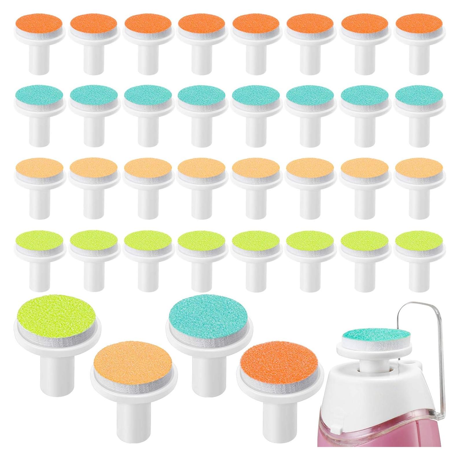 36 Almohadillas de Lima de Uñas para Bebés - 4 Colores