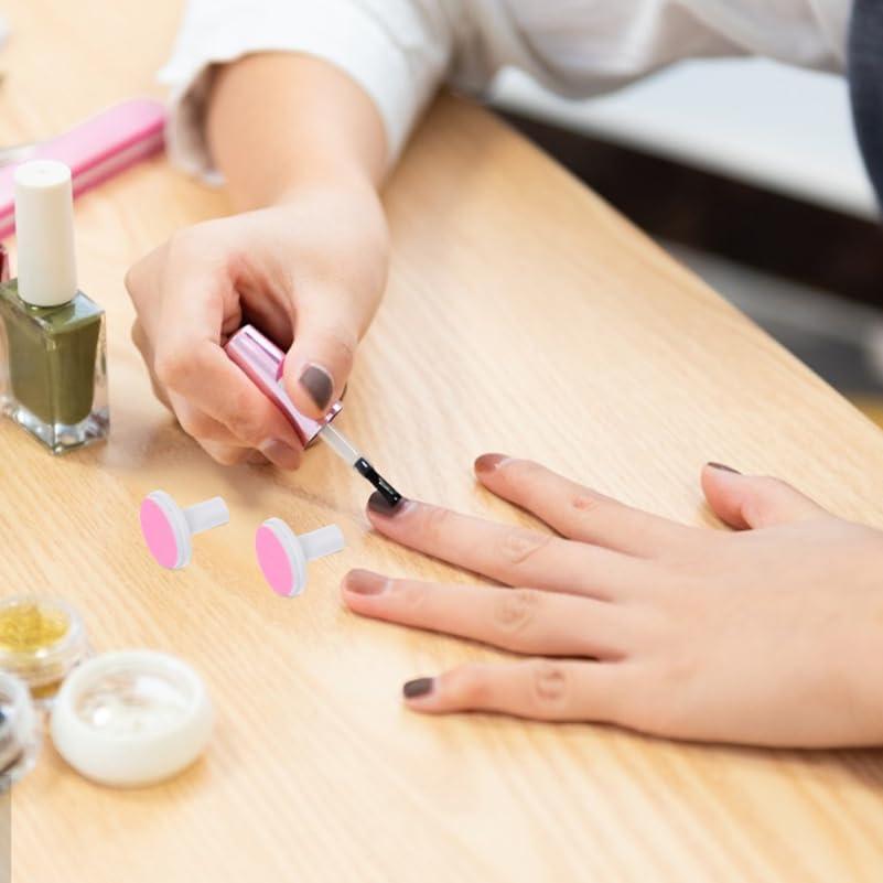 12 Almohadillas de Reemplazo para Cortador de Uñas Didiseaon Rosa