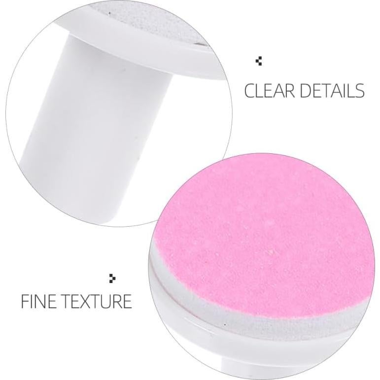 12 Almohadillas de Reemplazo para Cortador de Uñas Didiseaon Rosa