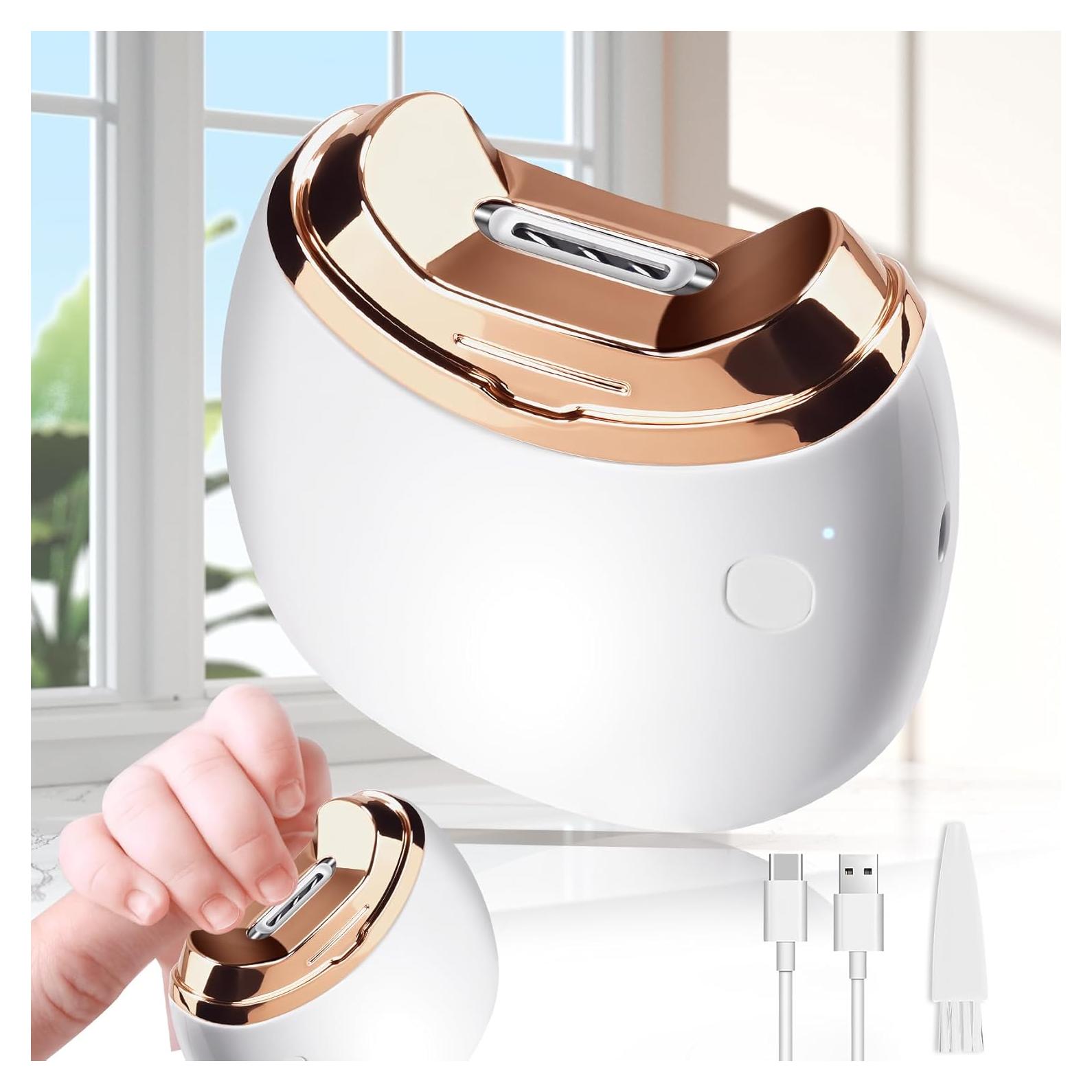 Cortador de Uñas Eléctrico ZHIJD Recargable USB 2 Velocidades