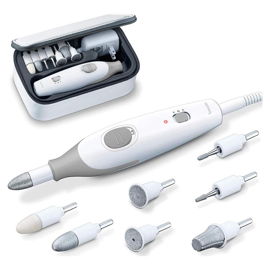 Beurer MP32 Taladro Eléctrico para Uñas - Set 7 Accesorios